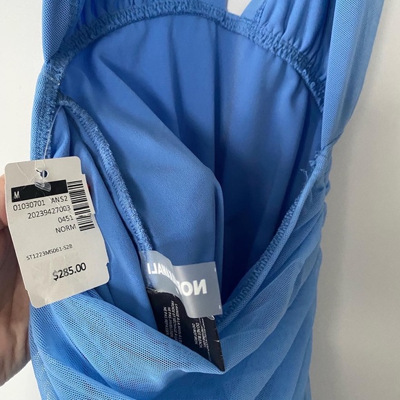 Brand new NORMA KAMALI Halter Mini Dress with Ruffle - Picture 2 of 5